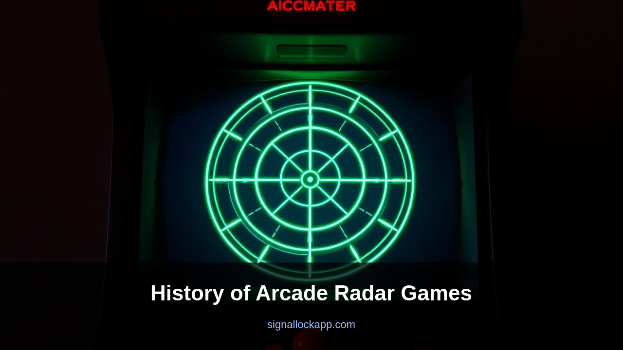 The History of Arcade Radar Games — From Missile Command to Modern Browser