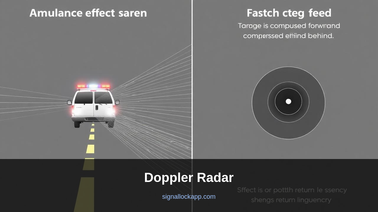 Doppler Radarı — Hız Haritada Nasıl Renge Dönüşür