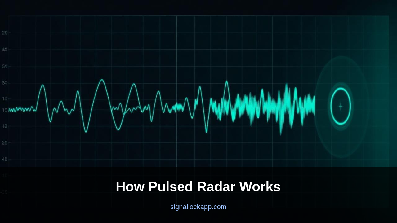 How Pulsed Radar Works — Pulse, Echo, Range