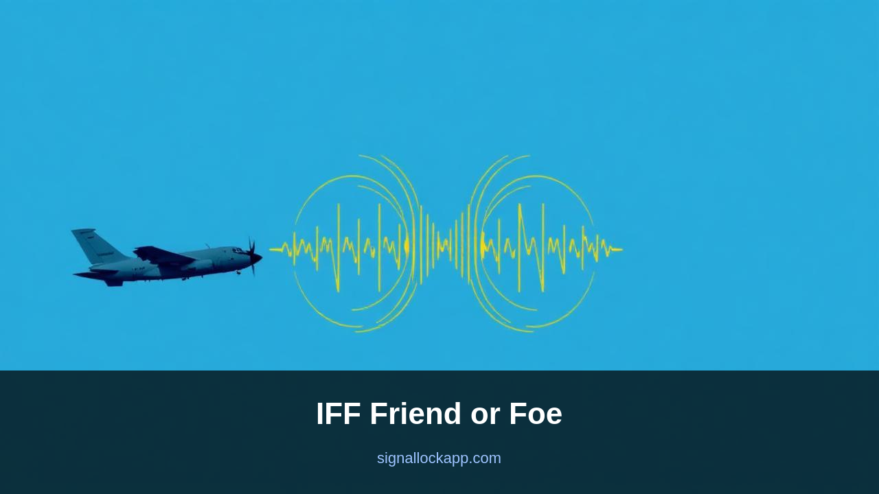 IFF — How a Radar Knows Friend From Foe
