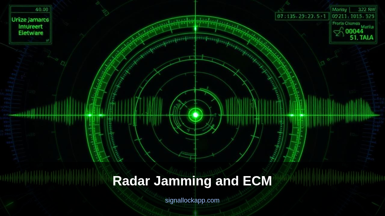 Radar Jamming and ECM — The Quiet War Behind Every Air Battle