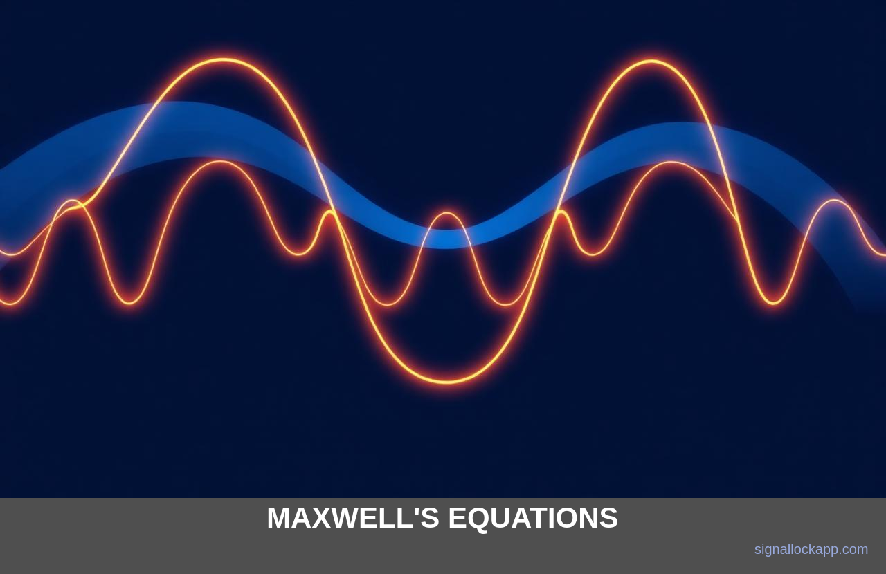 Maxwell Denklemleri — Her Radarın Uyduğu Matematik