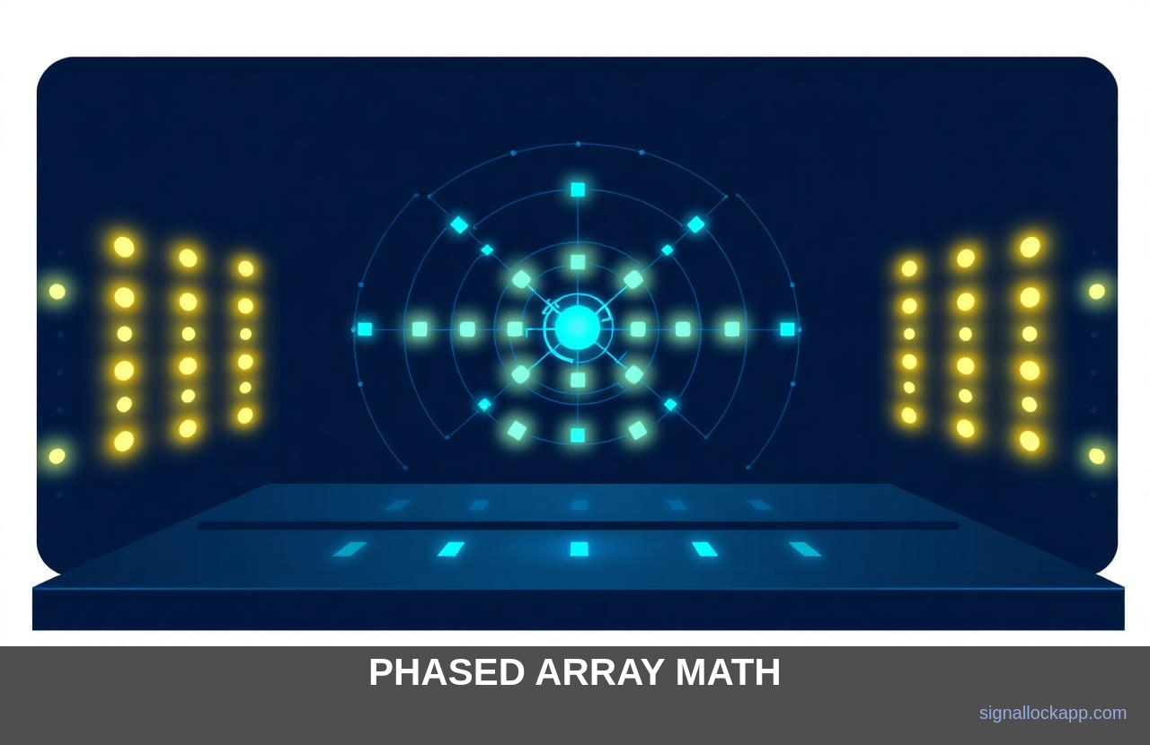 Phased Array Radar — Steering a Beam Without Moving the Antenna