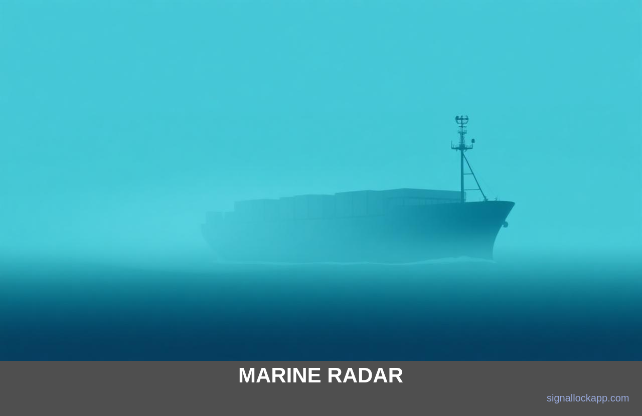 Marine Radar — How Ships See in Fog and Dark