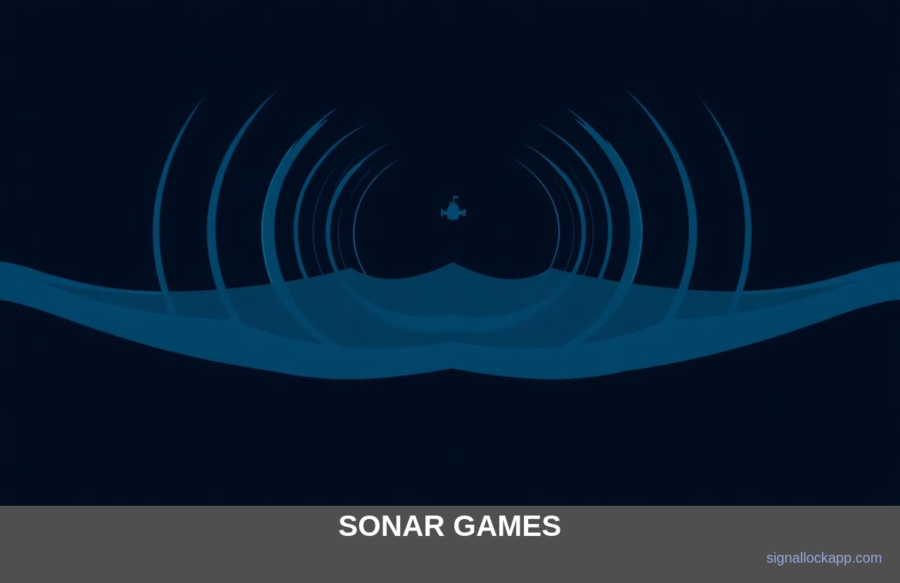 Sonar Games — When Sound Is the Only Sense