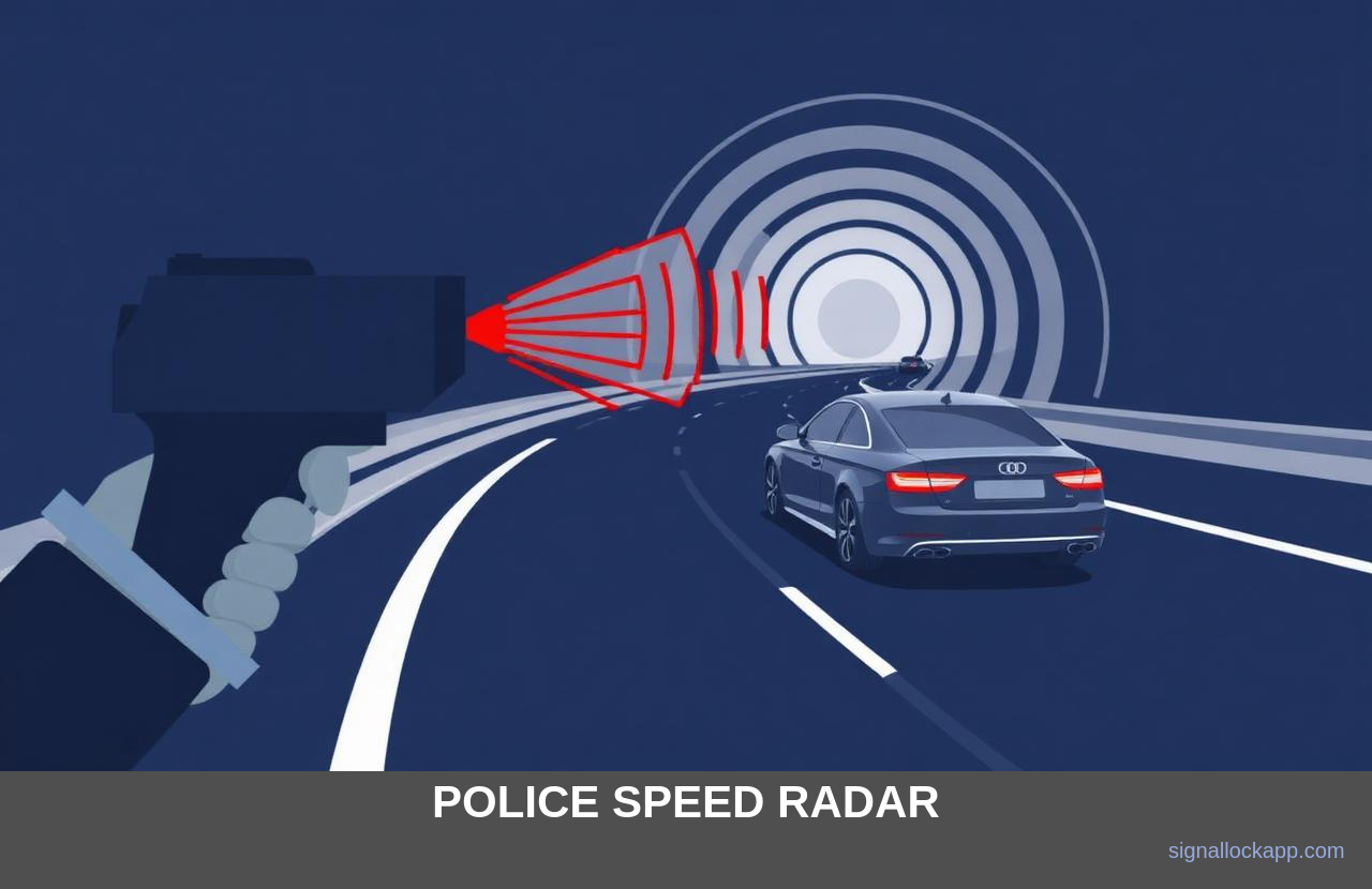 Police Speed Radar — The Physics Behind the Ticket