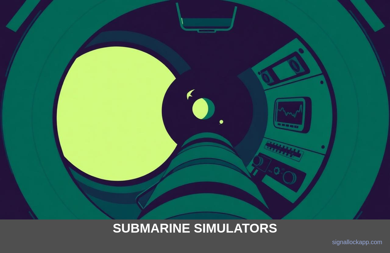 Submarine Simulators — From Silent Service to Cold Waters