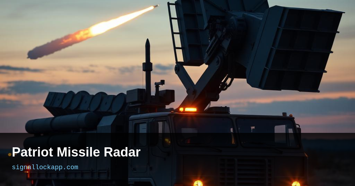 Patriot Füze Sistemi — Radar, Doktrin ve Gerçeklik Kontrolü