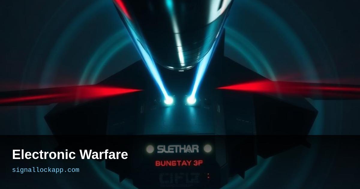 Electronic Warfare Jammers — Choking Radar With Noise and Deception