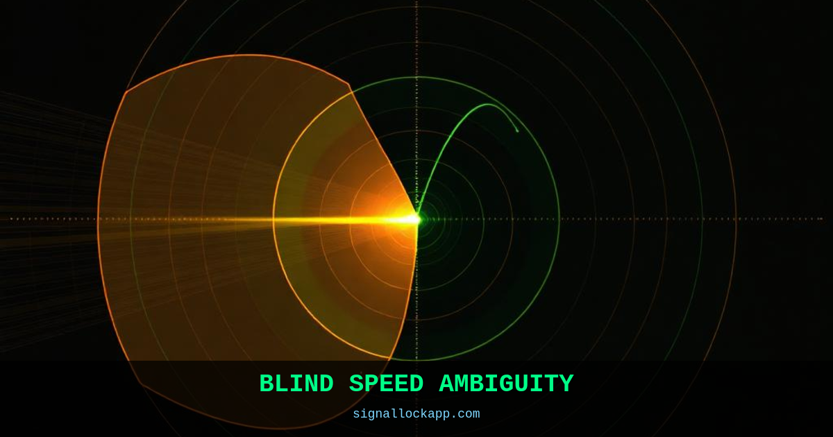 Blindgeschwindigkeit — Wenn ein Radar das Ziel ignoriert
