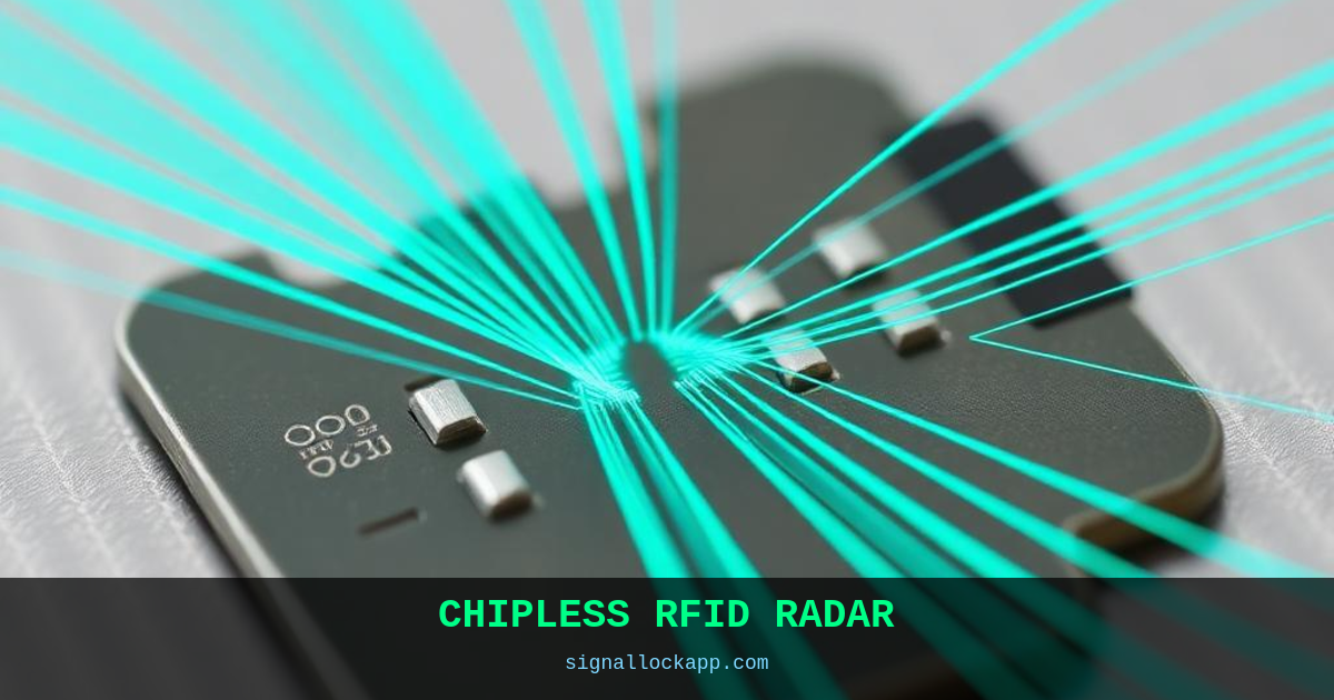 Chipless RFID — Radar Tags Without Batteries or Silicon