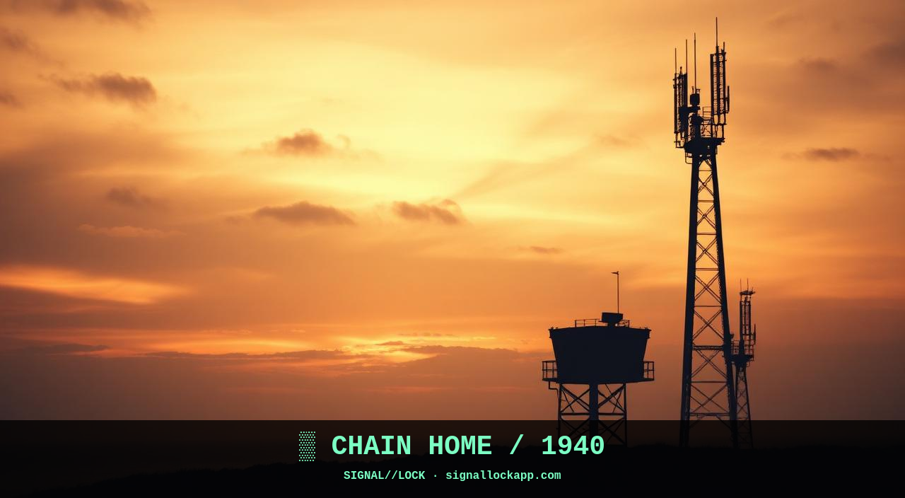 Chain Home — The Radar Network That Saved Britain