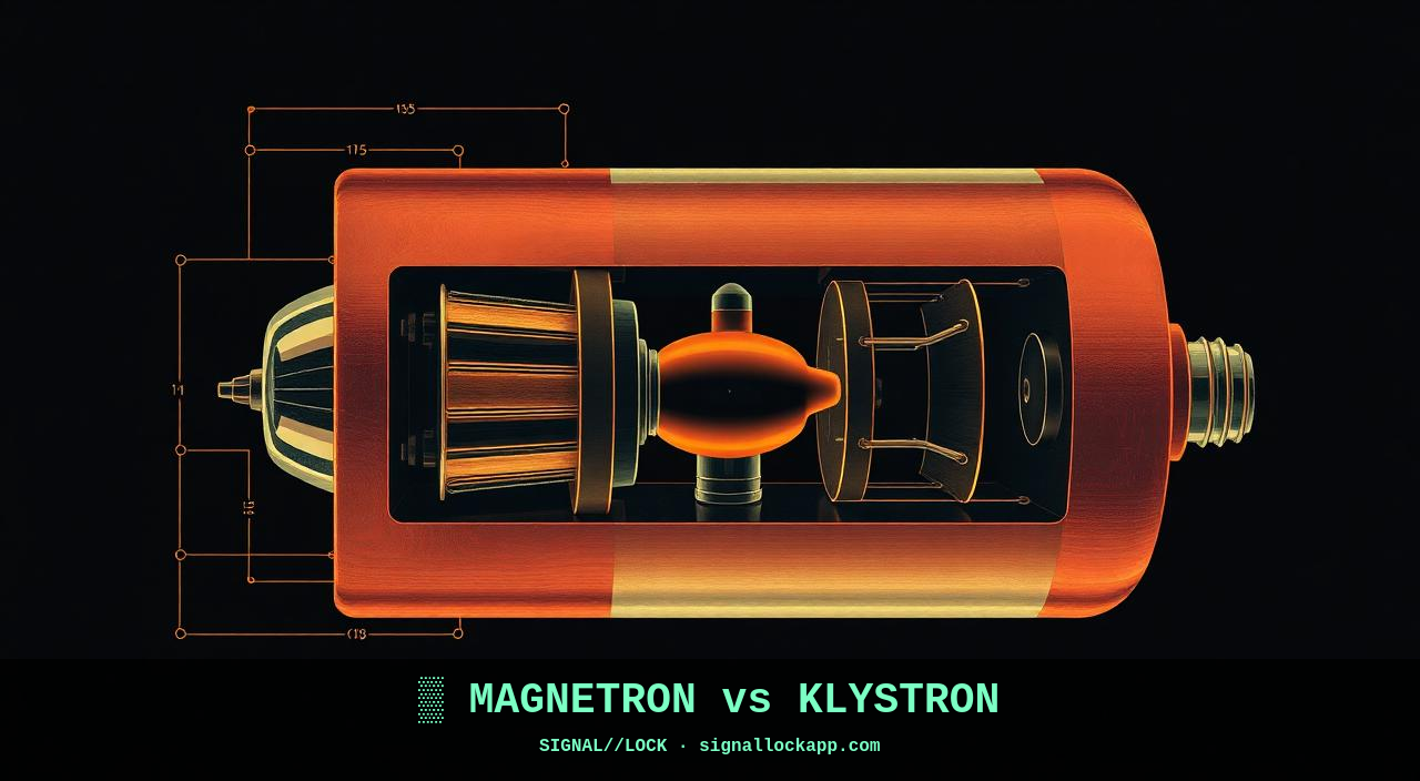 Magnetron vs Klystron — The Two Tubes That Built Radar